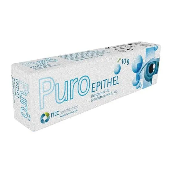 Gel oftalmico con dexpantenol 5% puro epithel 10 g