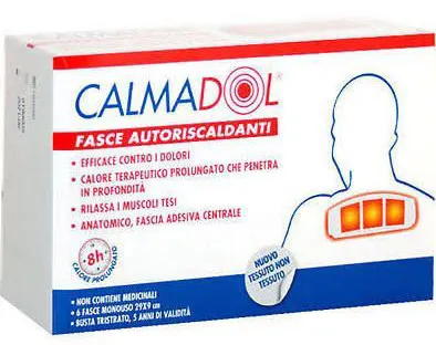 Calmadol fascia riscaldant 6pz