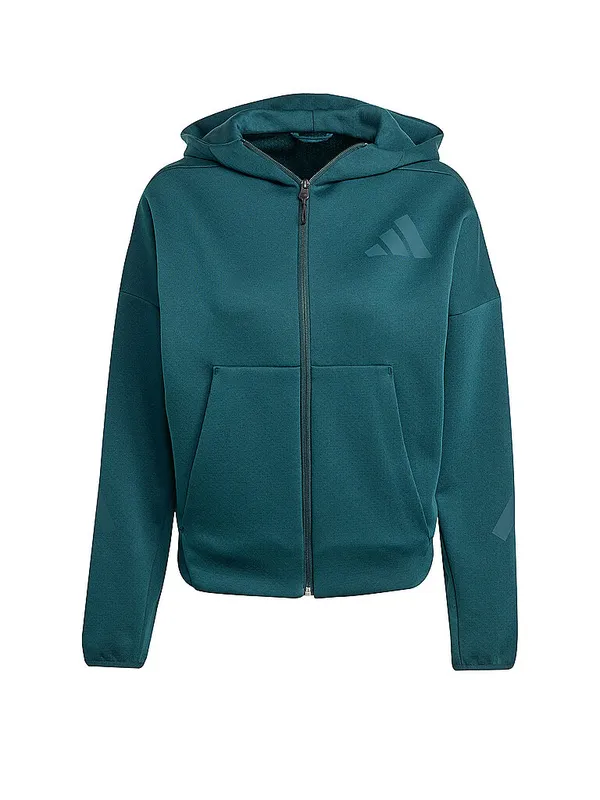 ADIDAS Felpa con cappuccio da donna Z.N.E petrolio | L