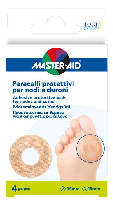Footcare paracalli nodi e duroni 4 pezzi