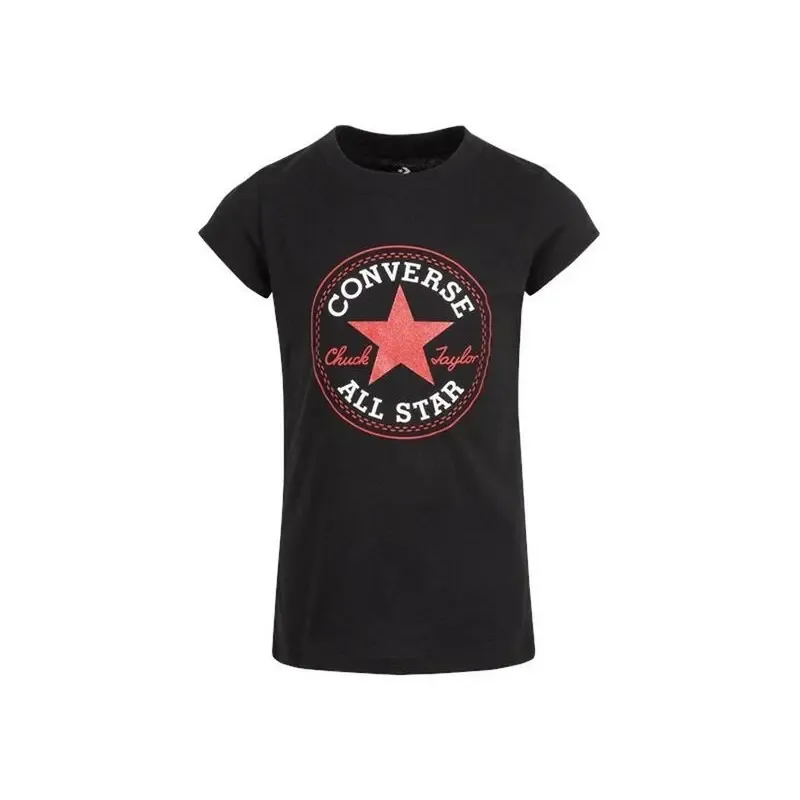 Maglietta da ragazza Converse Chuck Patch