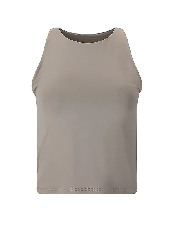 ATHLECIA Canotta fitness cropped da donna Rihal grigio chiaro | 38