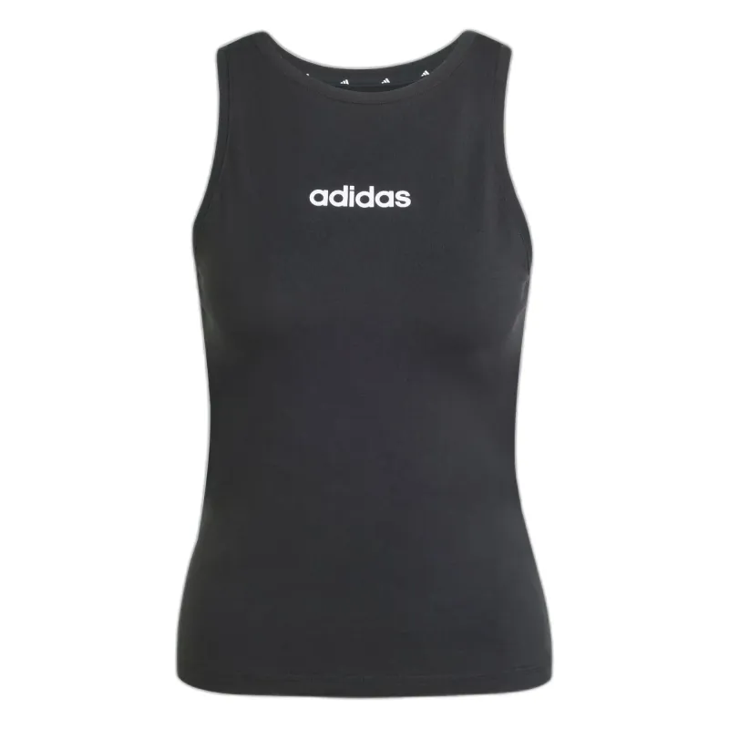 Canottiera slim in cotone donna adidas Essentials Linear