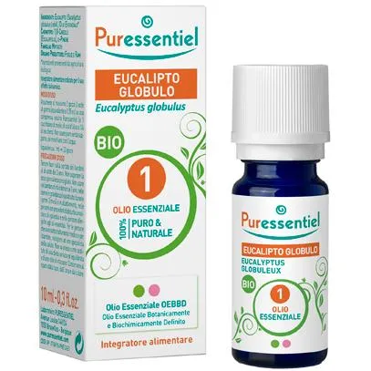 Olio Essenziale di Eucalipto Globulo Biologico Puressentiel - 10ml