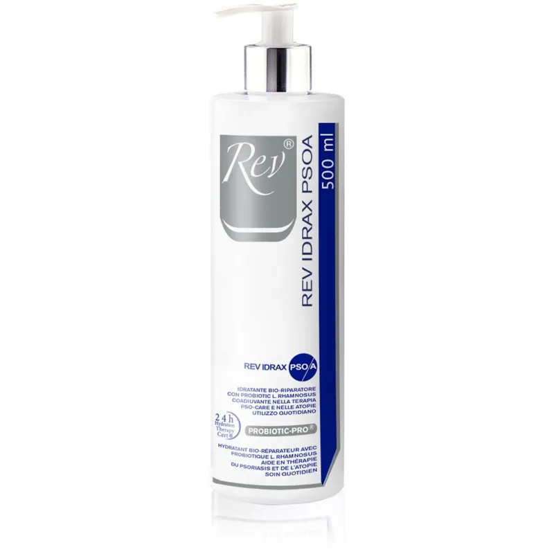 Rev Idrax Psoa Fluido Idratante e Nutriente per il Corpo - 500ml