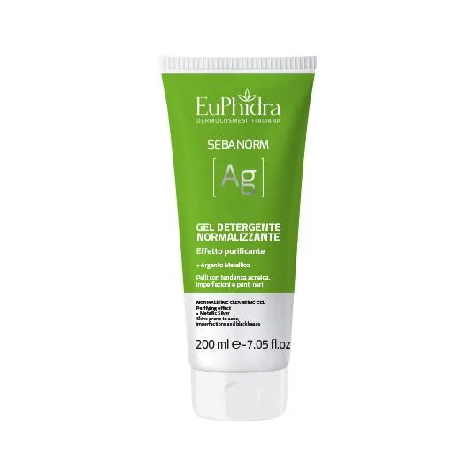 EuPhidra Sebanorm Gel Detergente Regolatore di Sebo - 200ml