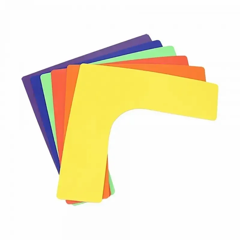 Set di 6 marcatori angolari in polivinile Softee