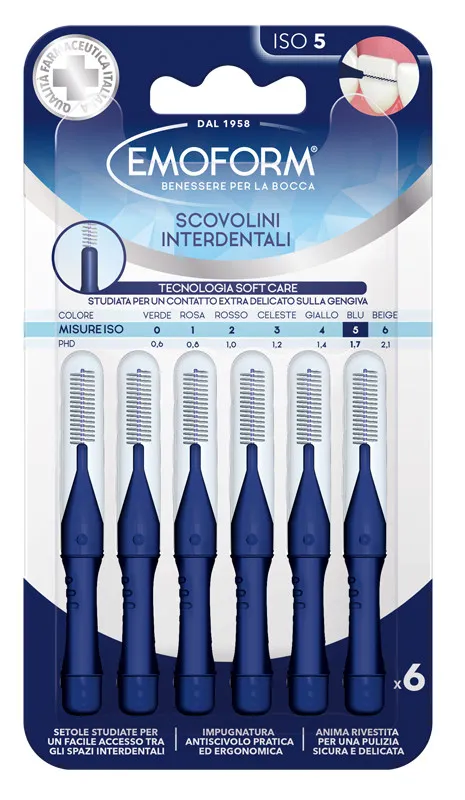 Emoform scovolino iso 5 blu