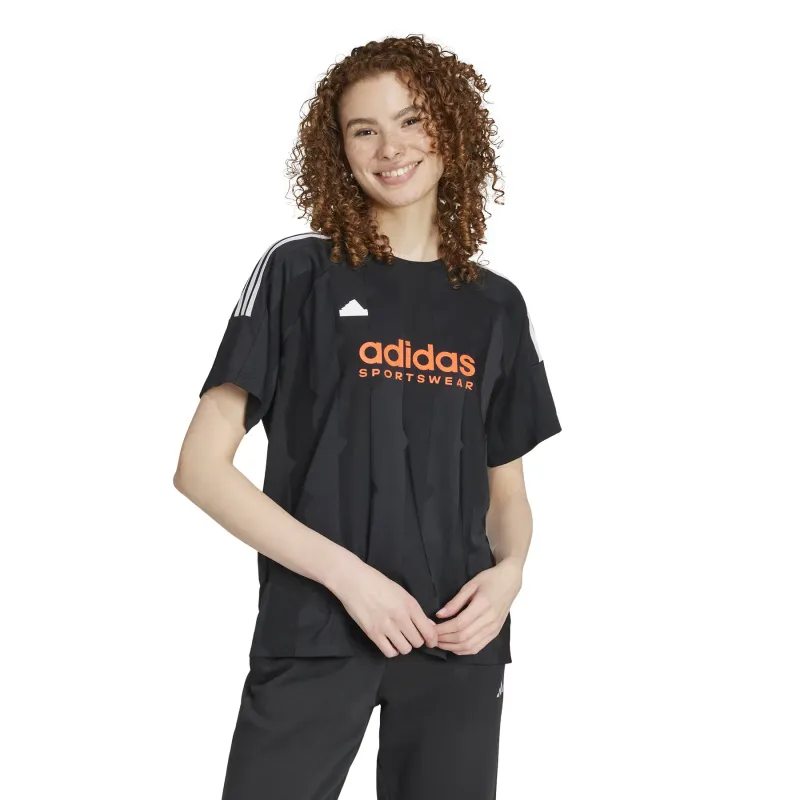 Costume da bagno donna boyfriend adidas Tiro Cut 3-Stripes Jacquard