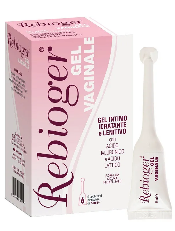Rebioger gel vaginale 6appl