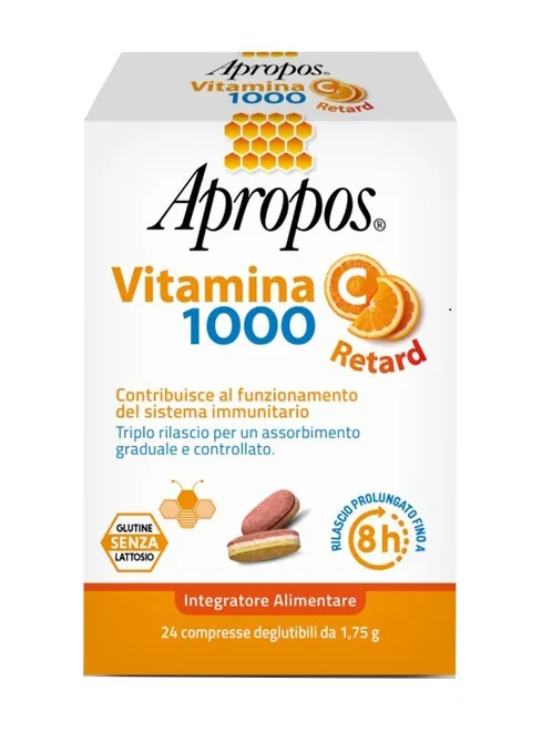 Apropos vitamina c 1000 24 compresse