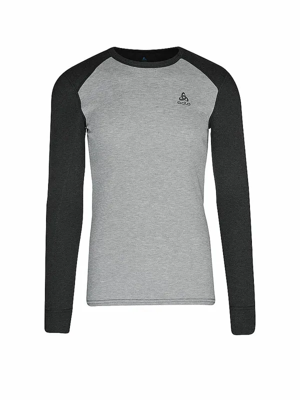 ODLO Set intimo termico da uomo ACTIVE WARM ECO Base Layer grigio | M