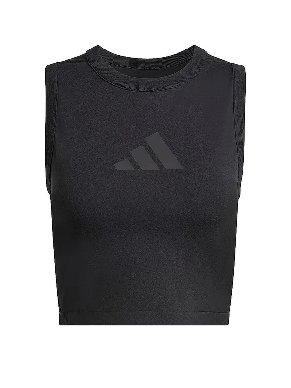 ADIDAS T-shirt da donna Z.N.E. Cropped nero | M
