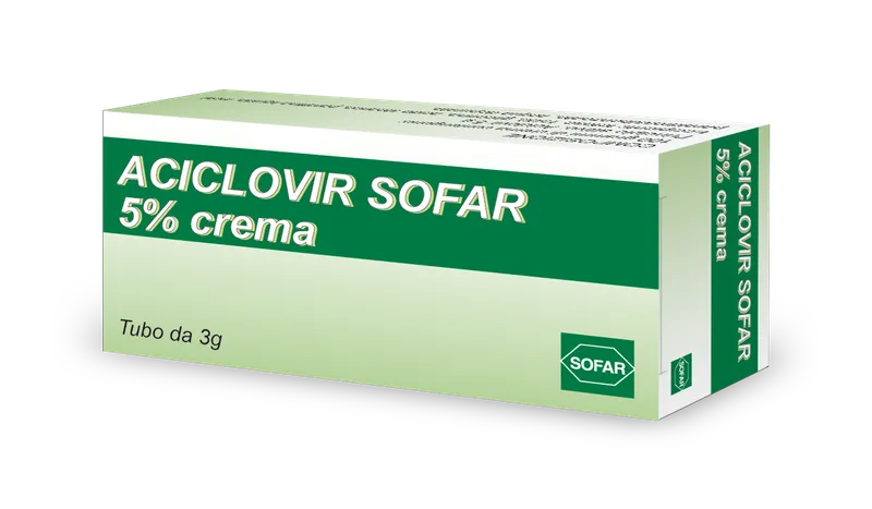 Aciclovir alfasigma 5% crema aciclovir