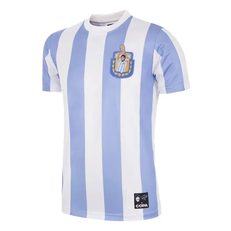 Maglia Copa Football Maradona Argentina 1986 Retro