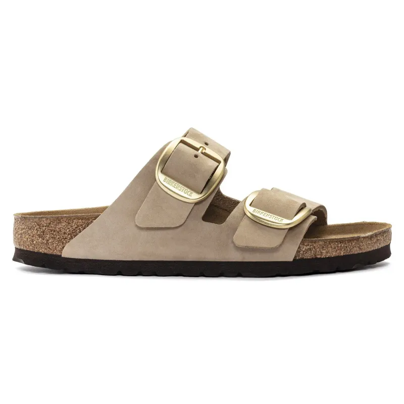 Ciabatte da donna Birkenstock Arizona Big Buckle Nubuck Leather