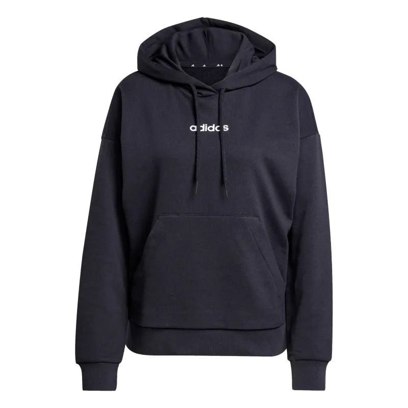 Felpa con cappuccio da donna adidas Essentials Linear French Terry