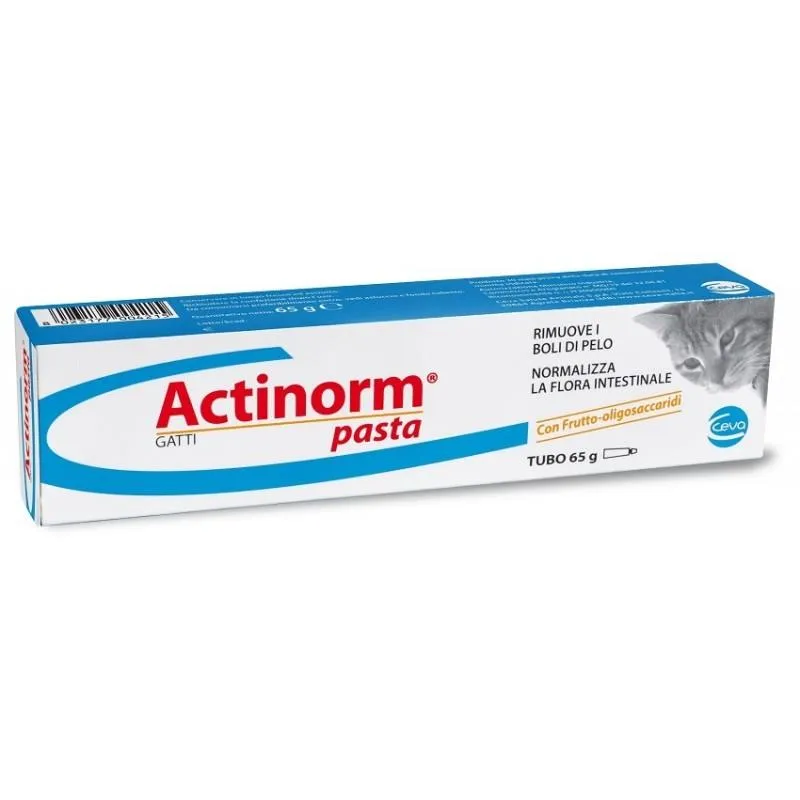 Pasta Actinorm per Gatti, 65g