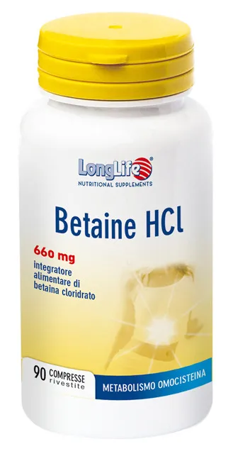 Longlife betaine hcl 90cpr