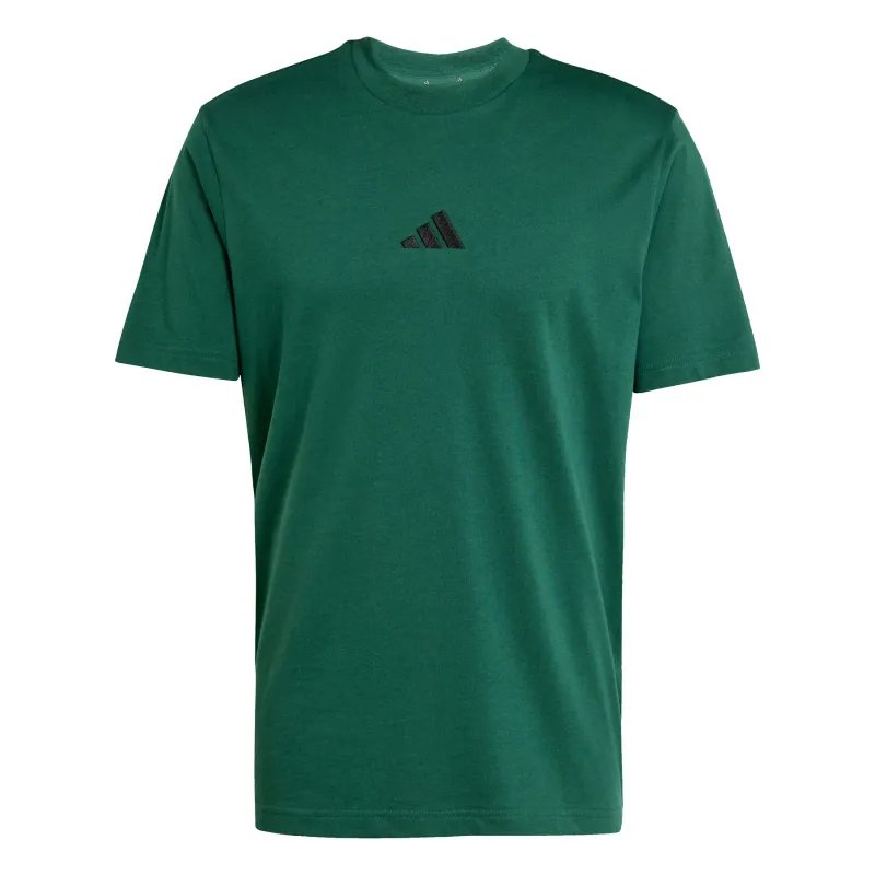 T-shirt in jersey semplice adidas Essentials Small Logo