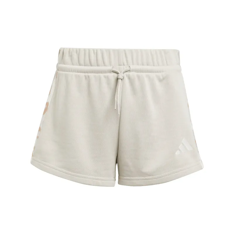 Shorts da bambina adidas Animal French Terry 3 Stripes