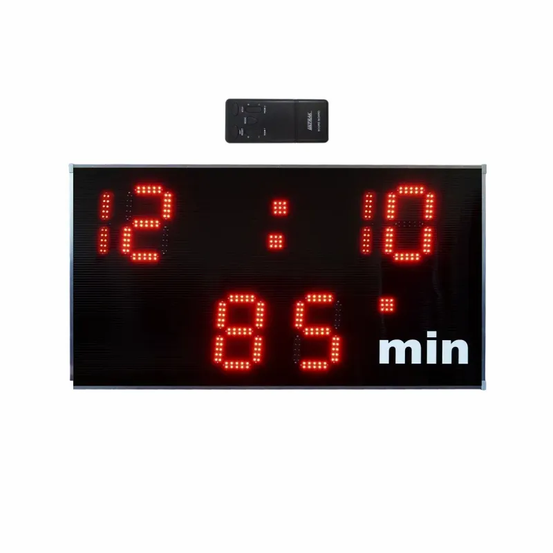 Pannello informativo 19 minuti con telecomando Sporti Derby