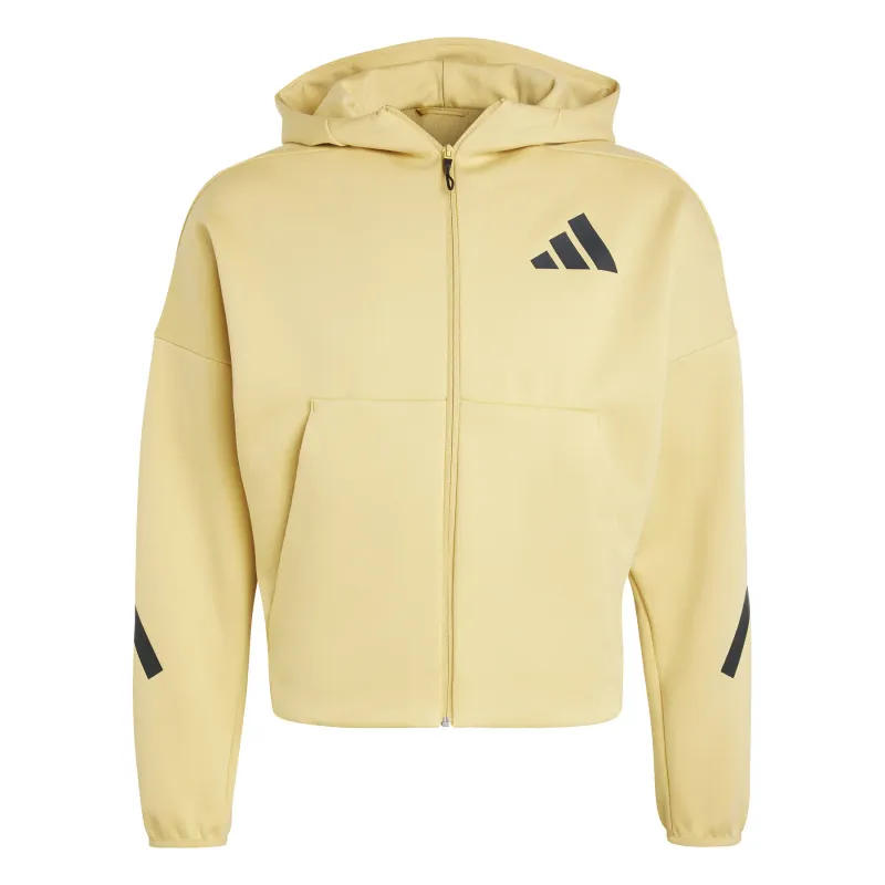 Felpa con cerniera a cappuccio da donna adidas Z.N.E.
