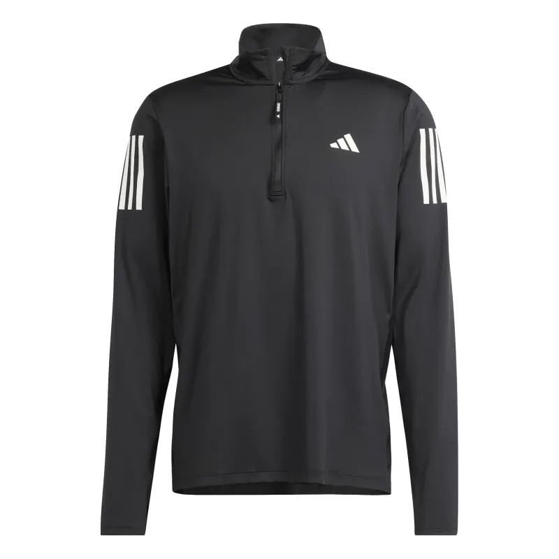 Felpa con 1/4 di cerniera adidas Own the Run