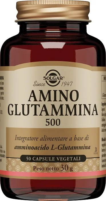 Amino glutammina 500 50cps veg