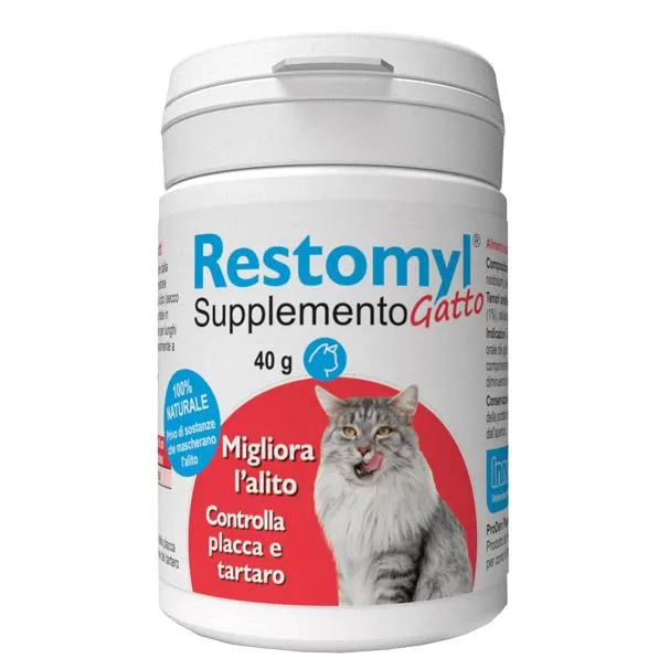Restomyl Supplemento Nutrizionale di 40g per Gatti