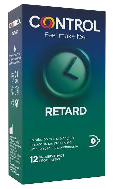 Control new non stop retard 12 pezzi