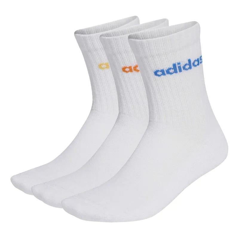 Calze per bambini a metà polpaccio adidas Linear (x3)