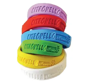 Citronella bracciale protettivo zanzara 5 pezzi