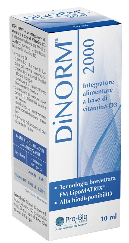 Dinorm 2000 gocce 10ml